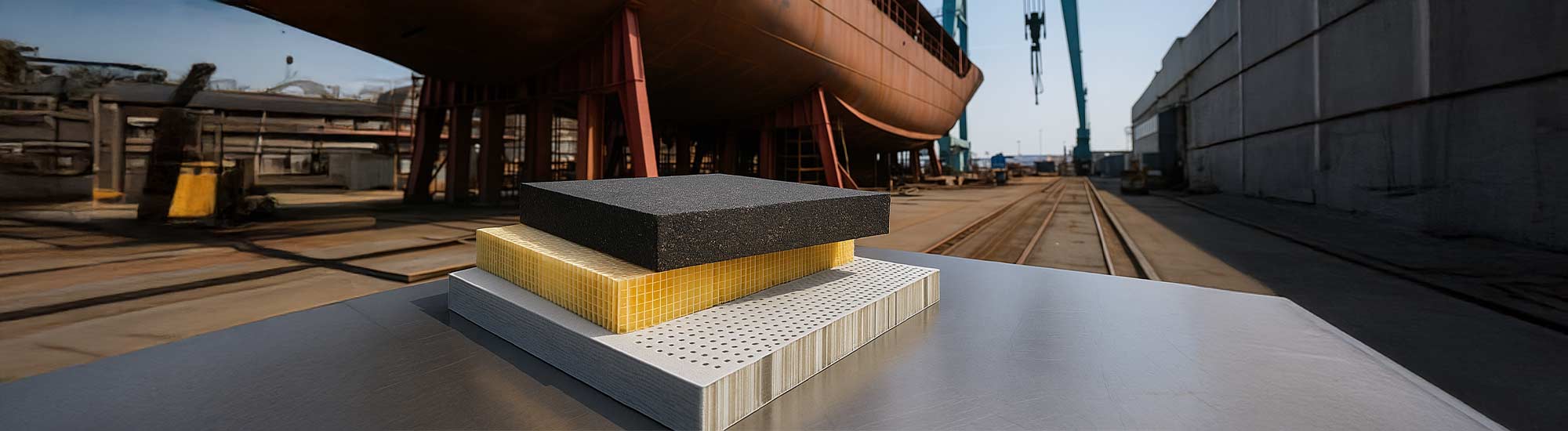 Featured image for “Materiales avanzados en la construcción naval: innovación para un futuro sostenible”